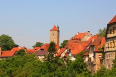 Blick auf Rothenburg ob der Tauber