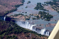 Simbabwe, Victoria Falls, Helikopterflug