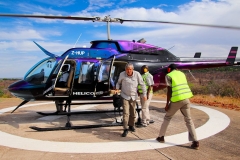 Simbabwe, Victoria Falls, Helikopterflug