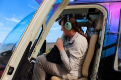 Simbabwe, Victoria Falls, Helikopterflug