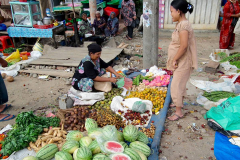 Sumatra, Straßenmarkt