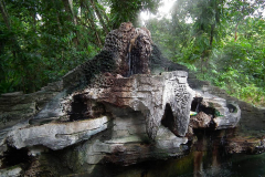 Sumatra, Umgebung Bukittinggi, Heiße Quellen