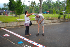 Sumatra, Äquatortaufe bei Bonjol