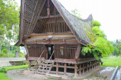 Sumatra, Toba-See, Insel Samosir, Huta Bolon Simanindo Batak Museum