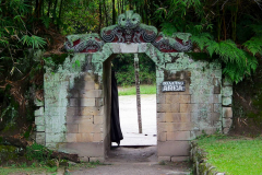 Sumatra, Toba-See, Insel Samosir, Huta Bolon Simanindo Batak Museum