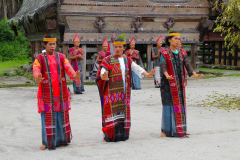 Sumatra, Toba-See, Insel Samosir, Huta Bolon Simanindo Batak Museum