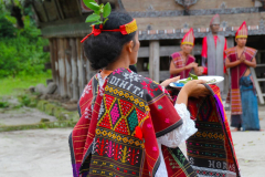 Sumatra, Toba-See, Insel Samosir, Huta Bolon Simanindo Batak Museum