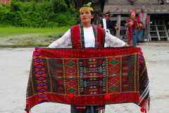 Sumatra, Toba-See, Insel Samosir, Huta Bolon Simanindo Batak Museum