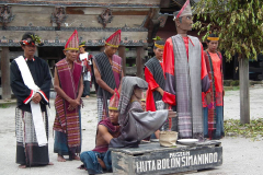 Sumatra, Toba-See, Insel Samosir, Huta Bolon Simanindo Batak Museum