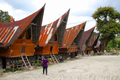 Sumatra, Toba-See, Insel Samosir, Huta Siallagan