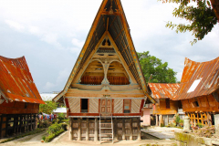 Sumatra, Toba-See, Insel Samosir, Huta Siallagan