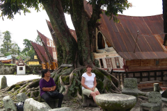 Sumatra, Toba-See, Insel Samosir, Huta Siallagan