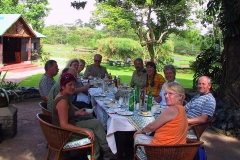Tansania, Arusha, Abschiedsessen