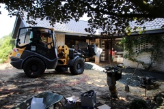 Vorbereitung Terrassenuntergrund