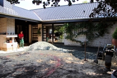 Vorbereitung Terrassenuntergrund