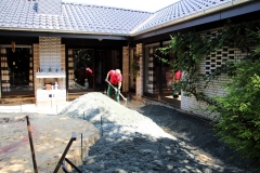 Vorbereitung Terrassenuntergrund