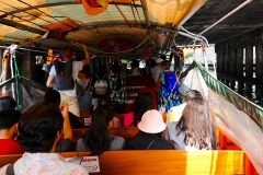 Thailand, Bangkok, Khlong Saen Saep Kanalboot