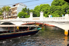 Thailand, Bangkok, Khlong Saen Saep Kanalboot