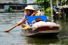Thailand, Bangkok, Khlongfahrt