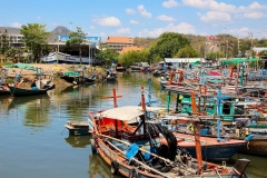 Thailand, Hua Hin, Fischereihafen