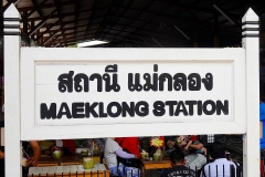 Thailand, Samut Songkhkram, Mae Klong Station