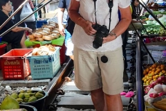 Thailand, Samut Songkhkram, Mae Klong Zugmarkt