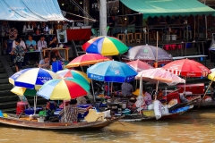 Thailand, Samut Songkhkram, Schwimmender Markt Amphawa