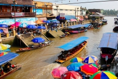 Thailand, Samut Songkhkram, Schwimmender Markt Amphawa