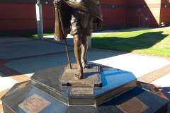 USA, Georgia, Atlanta, International Civil Rights Walk of Fame, Mahatma Gandhi Statue