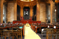 USA, Louisiana, Baton Rouge, Louisiana State Capitol, Senatskammer