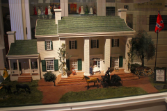 USA, Georgia, Jonesboro, Road to Tara Museum, Tara Miniatur