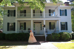USA, Georgia, Jonesboro, Stately Oaks Antebellum-Haus Tara