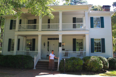 USA, Georgia, Jonesboro, Stately Oaks Antebellum-Haus Tara