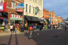 USA, Tennessee, Memphis, Beale Street, Straßenkünstler