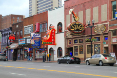 USA, Tennessee, Nashville, Broadway