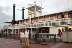 USA, Louisiana, New Orleans, Mississippi River Boat