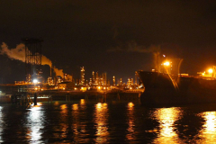 USA, Louisiana, New Orleans, Nachtfahrt auf dem Mississippi River