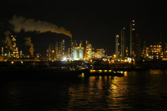 USA, Louisiana, New Orleans, Nachtfahrt auf dem Mississippi River