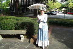 USA, Georgia, Savannah, Unsere Stadtführerin