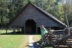 USA, North Carolina, Great Smoky Mountains Nationalpark, Cherokee, Mountain Farm Museum
