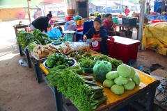 Laos, Vang Vieng, Auf dem Markt