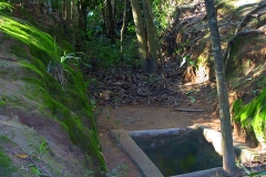 Cu Chi, Einstiegsloch zum Tunnel