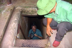 Cu Chi, Ausstieg aus dem Tunnelsystem