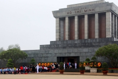 Vietnam, Hanoi, Ho Chi Minh Mausoleum