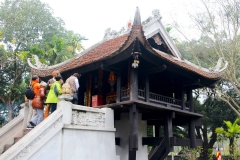Vietnam, Hanoi, Einsäulenpagode