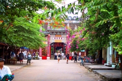Hoi An, Eingang zu einer chinesischen Versammlungshalle