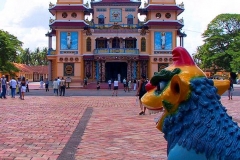 Tay Ninh, Cao Dai Tempel