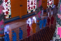 Tay Ninh, Cao Dai Tempel, Caodaisten