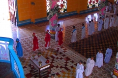 Tay Ninh, Cao Dai Tempel, Caodaisten
