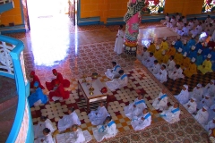 Tay Ninh, Cao Dai Tempel, Caodaisten